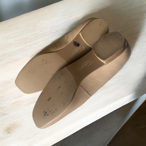 TROTTERS HONESTY Stylish Lightweight Neutral Tan Leather Ballet Flat Siz… - Picture 4 of 10